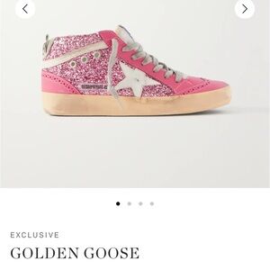pink golden goose